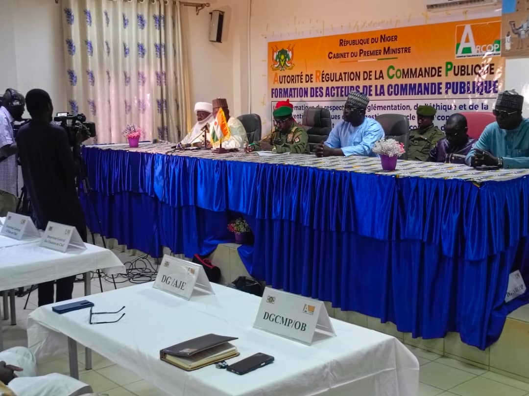 Dosso, 9 Juin 2026, Ouverture Officielle de l'atelier de formation au profit des cadres des corps de contrôle de l'Etat sur le thème: Problématique du respect de la règlementation et d'étique....